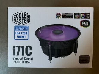 Cooler Master I71c CPU Cooler Fan Rgb 