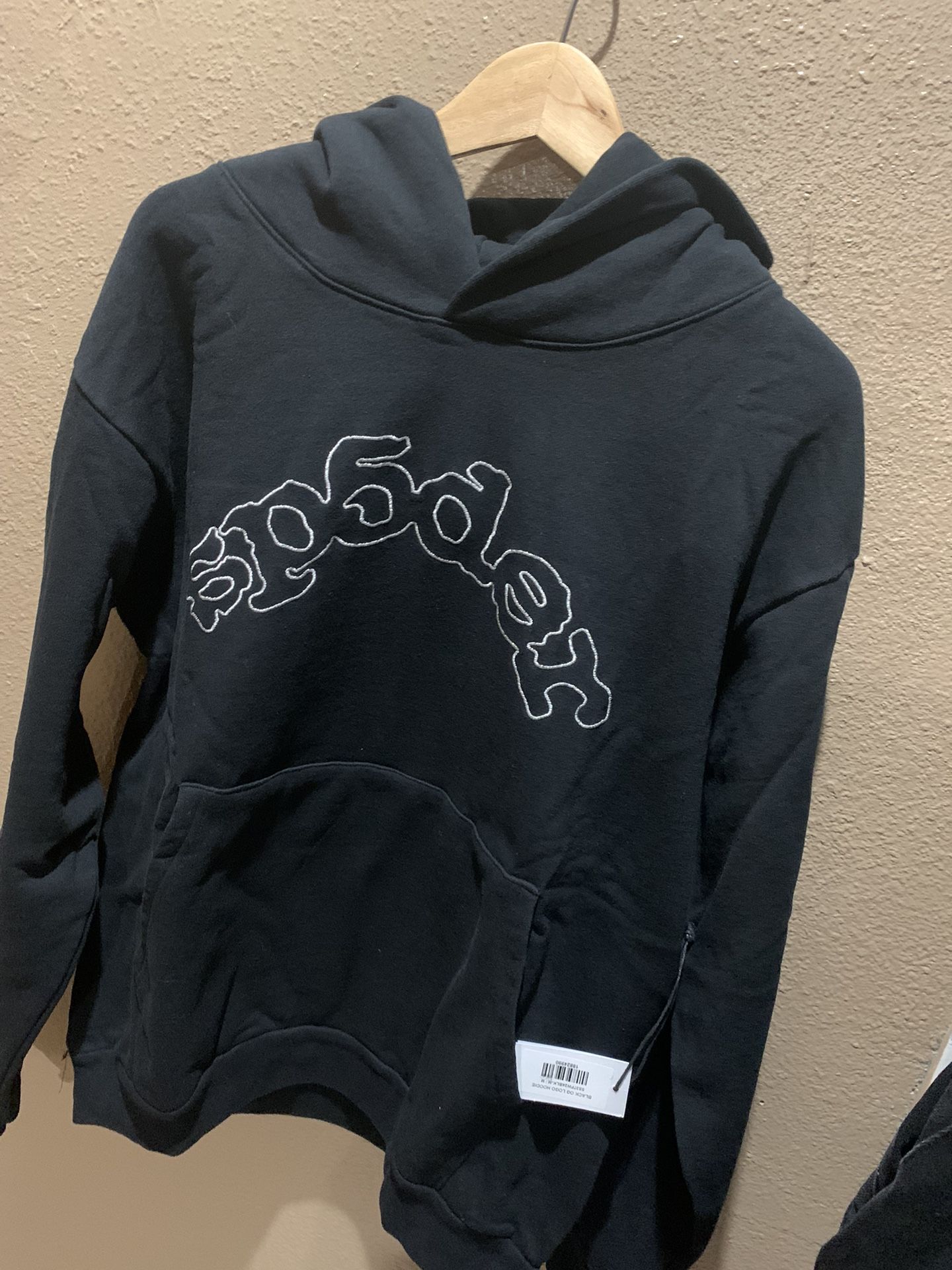 OG Black Sp5der Hoodie