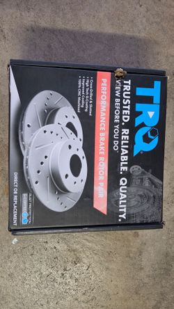 2010 Toyota 4runner TRQ Performance Brake Rotor Pair