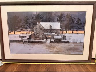 “Buckskin" by Peter Sculthorpe framed wall art