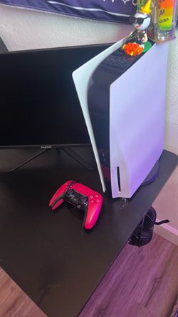 Ps5,controller,headset,monitor