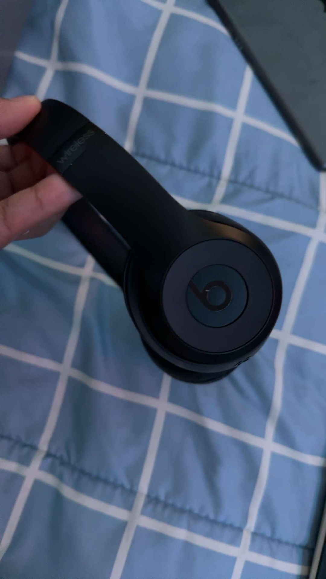 Black Beats headphones