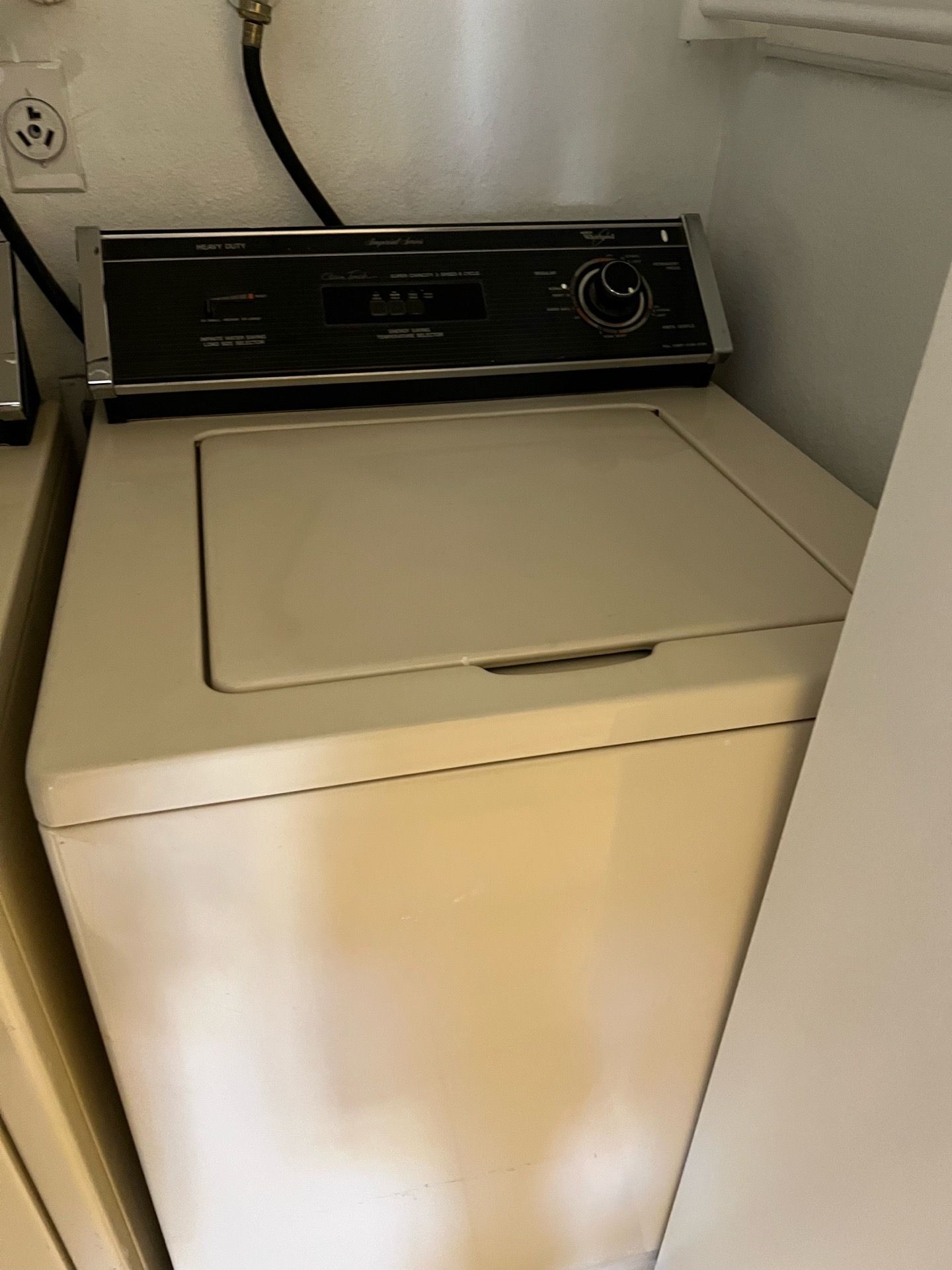 Vintage whirlpool washer and dryer set