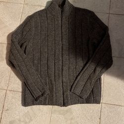 Express Brand Zipper Up Sweater - Size Large 