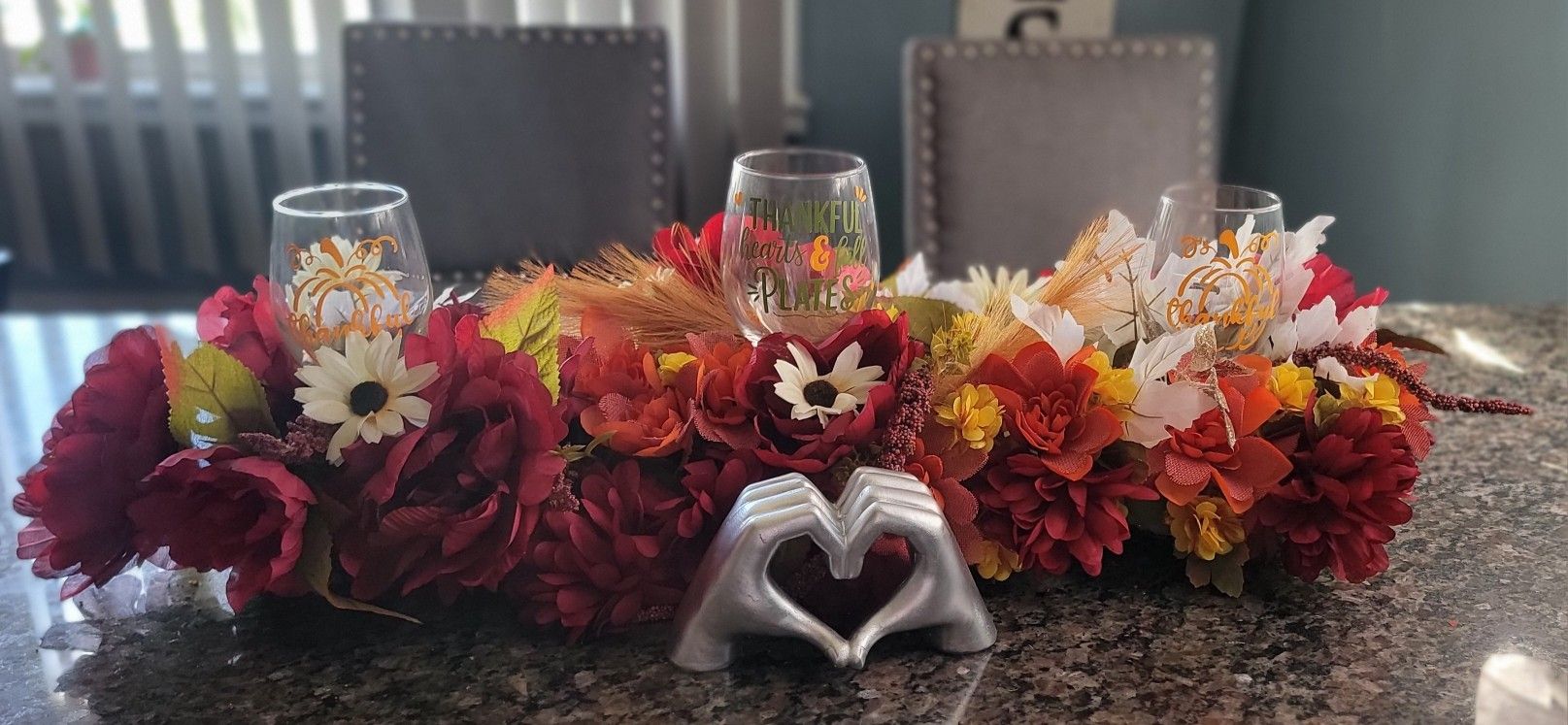 Handmade Center Piece and Crochet Items