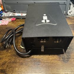 HARBOR BREEZE 100W LOW VOLTAGE POWER PACK LANDSCAPE LIGHTING BLACK  Note: it has opened box, no original box so may have some scratch but never use  I