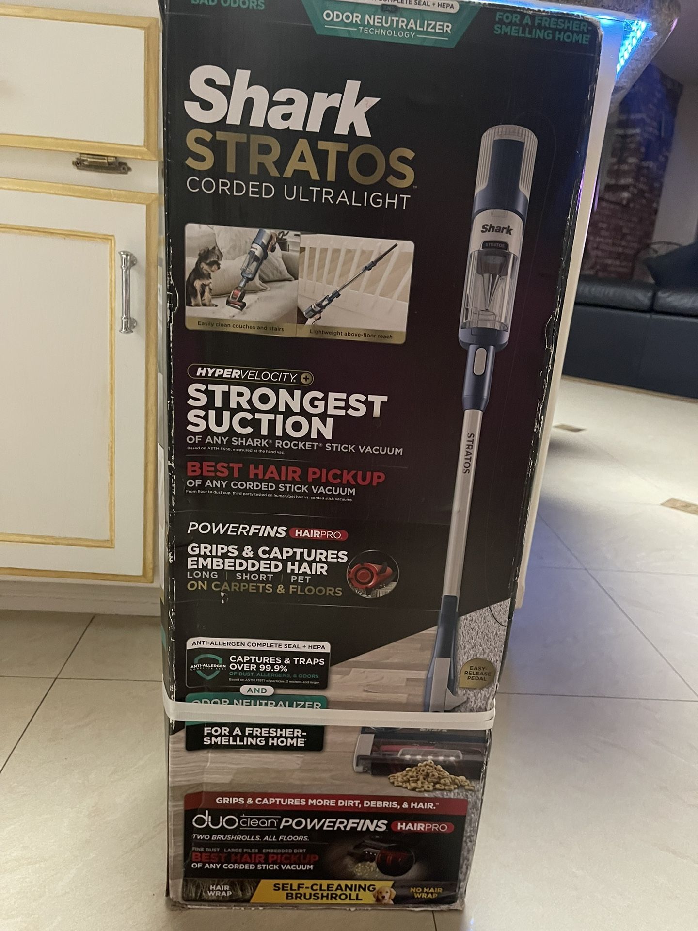 Shark Stratos Vacuum cleaner all new