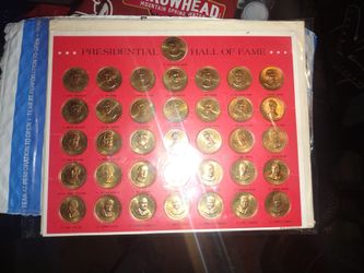 Presidential Hall of Fame Coin Set Franklin Mint