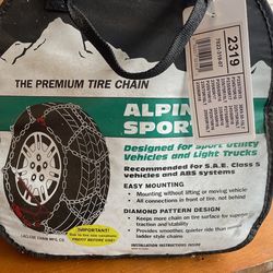 Alpine Sport Tire Chains (new)