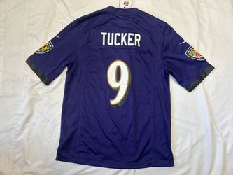 Baltimore Ravens #9 Justin Tucker Nike football jersey Sz Medium