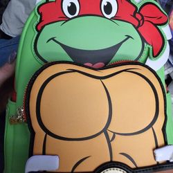 Nickelodeon Exclusive Ninja Turtles Backpack 