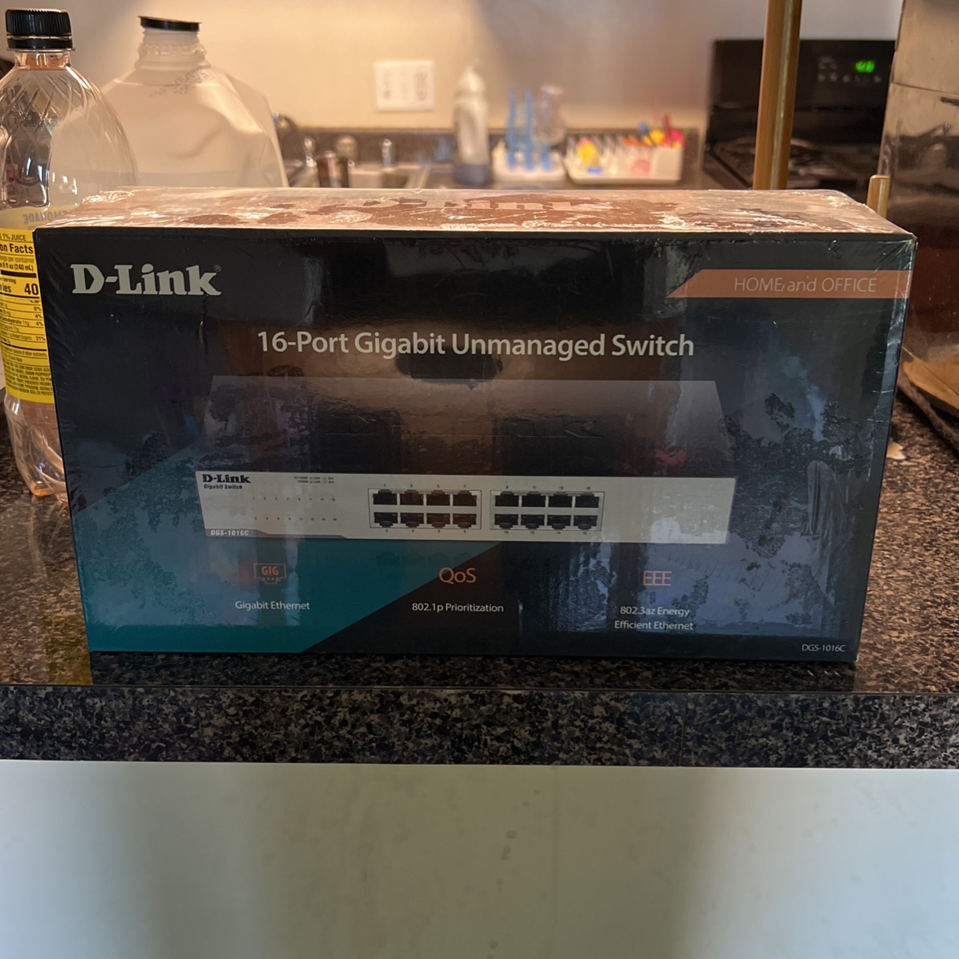 DLink 16 Port Gigabit Switch
