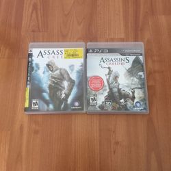EXCLUSIVE Assassin’s Creed (1&3) PS3