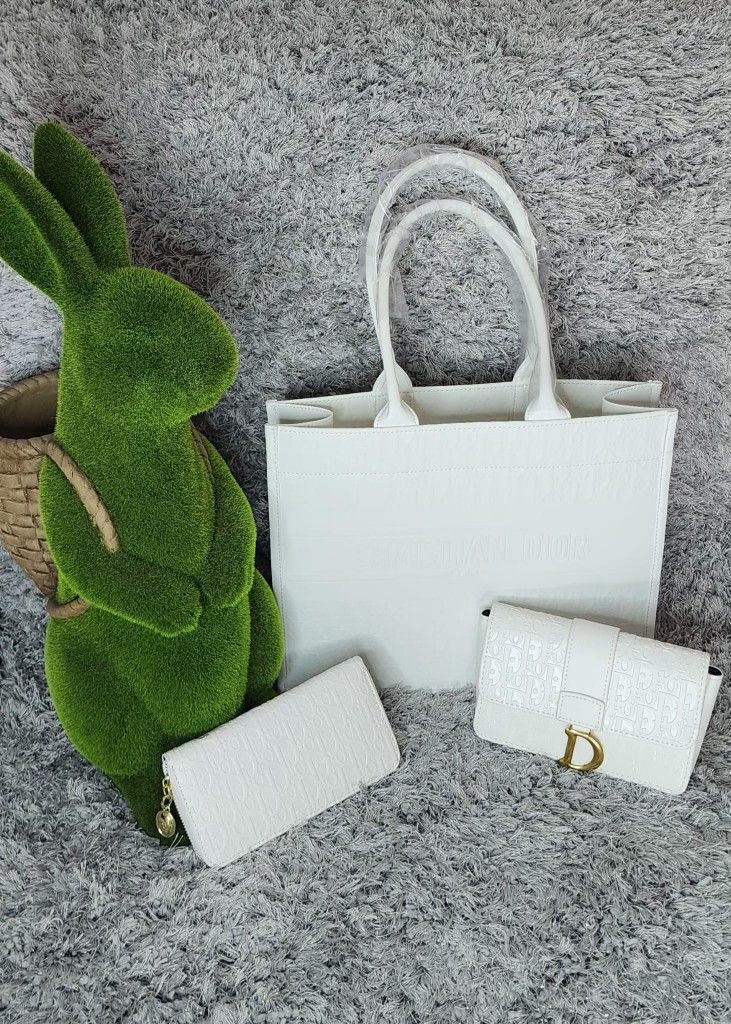 3 Christian Dior Bags Woman