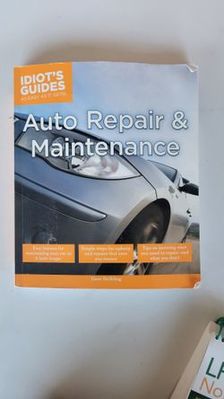 Auto Repair  Maintenance  Handbook