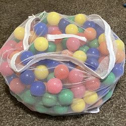 ~200 ballpit plastic balls $10