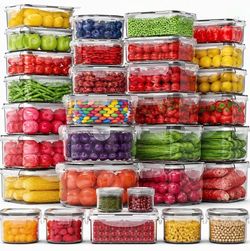 60-piece airtight container set
