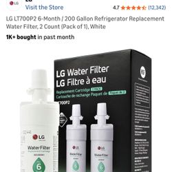 LG Water Filter Refrigerator LT700P2