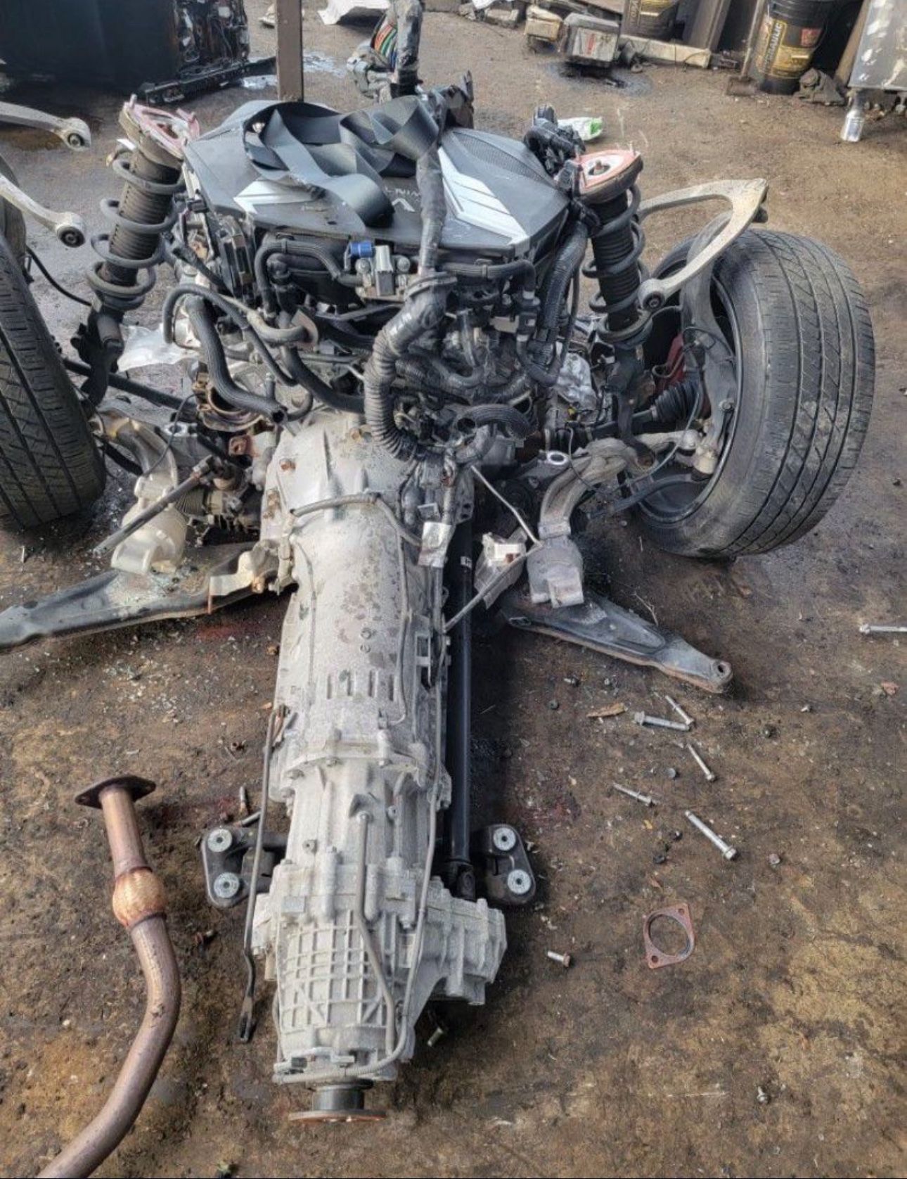 Infiniti Q50 Q60 3.0L Twin Turbo Engine & Transmission