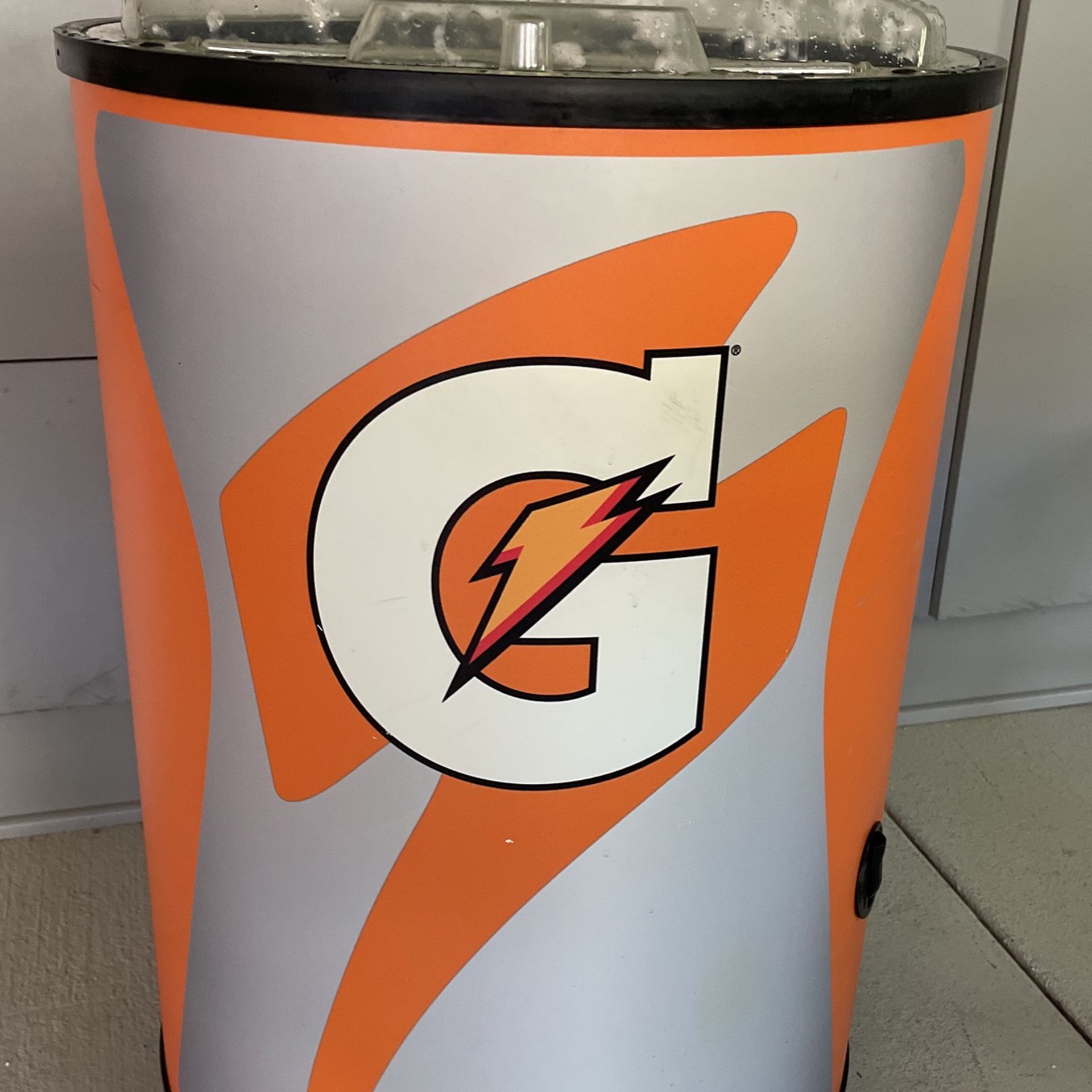 Gatorade Ice Barrel Beverage Cooler with Wheels