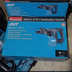 Makita AVT Rotary Hammer accepts L-Shape SDS-PLUS bits 1 3/16"