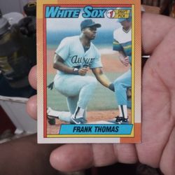 🇺🇸🥎" Topps"(Frank Thomas Rookie Card) 1989. ( № 414.