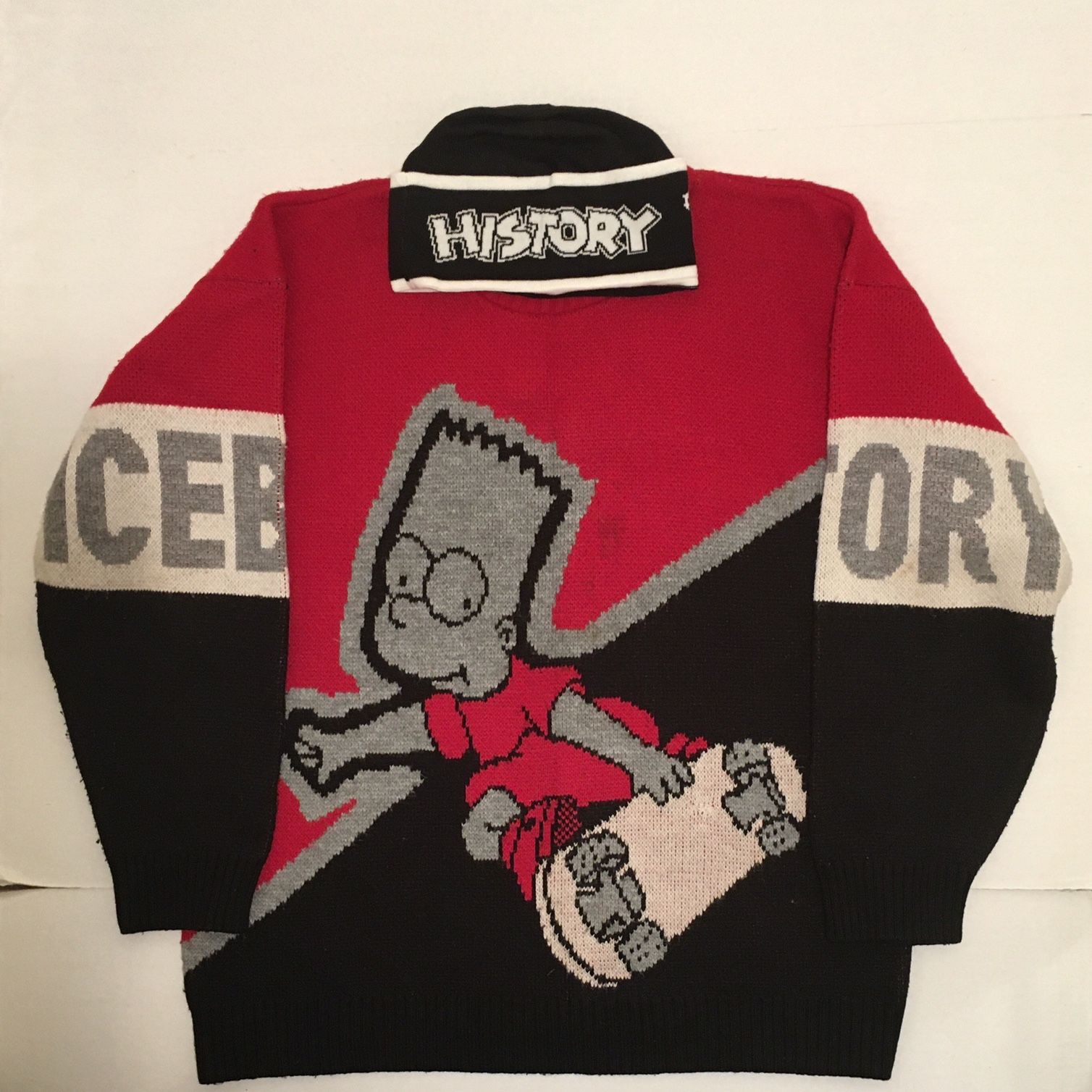 Sweater Iceberg Red Bart Simpson ( Limited Edition) for Sale