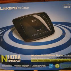 Wireless-N Router LINKSYS Like New