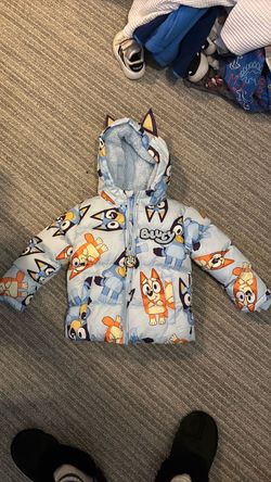 Bluey puffer jacket