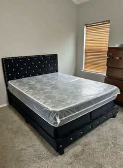 NEW FULL QUEEN KING SIZE BED WITH MATTRESS AND FREE DELIVERY ORDER HERE PAY UPON ARRIVAL