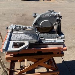 Ridgid Tile Saw 