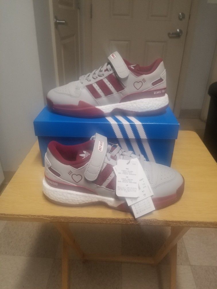 Adidas Forum Low Human Made Mens Shoes In Hand US Size