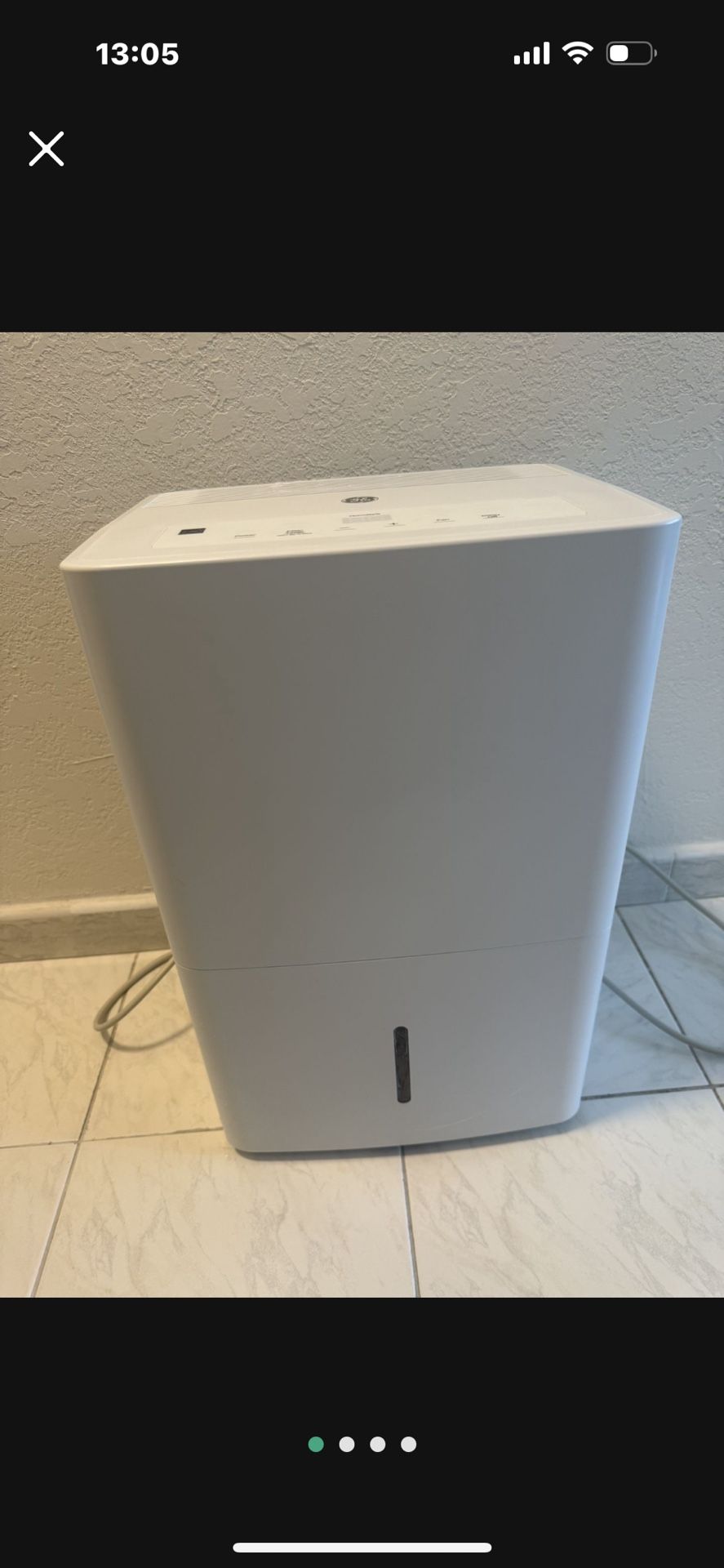 GE 50 pt / Day Dehumidifier