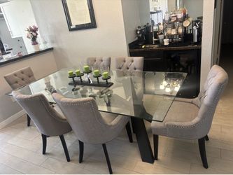 modern Dining table set