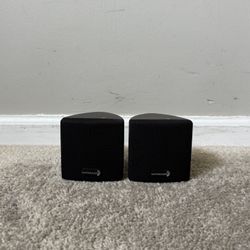 Dayton Audio SAT3B Single Cube Surround Speakers