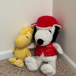 Snoopy And Woodchuck Stuff Animals