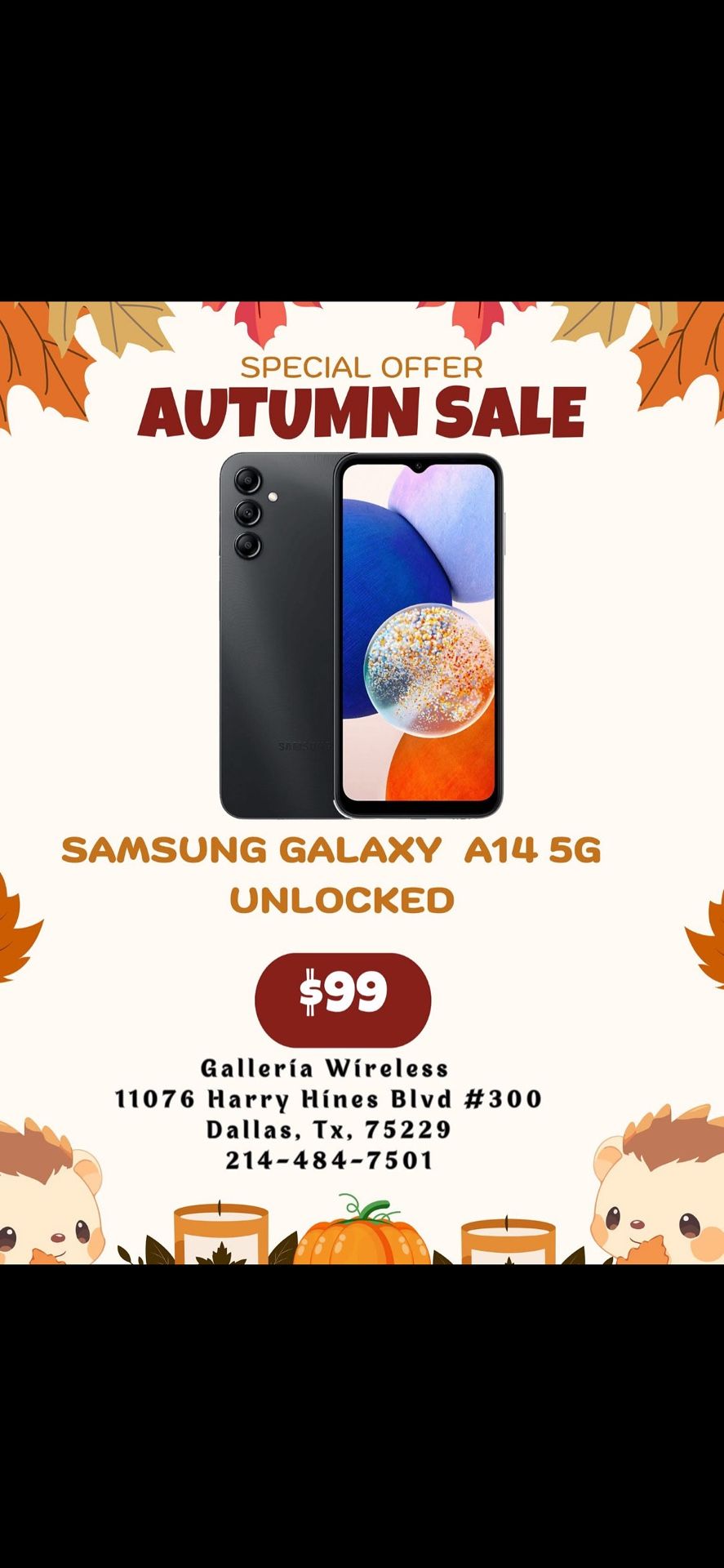 Samsung Galaxy A14 5G 64 Gb Unlocked