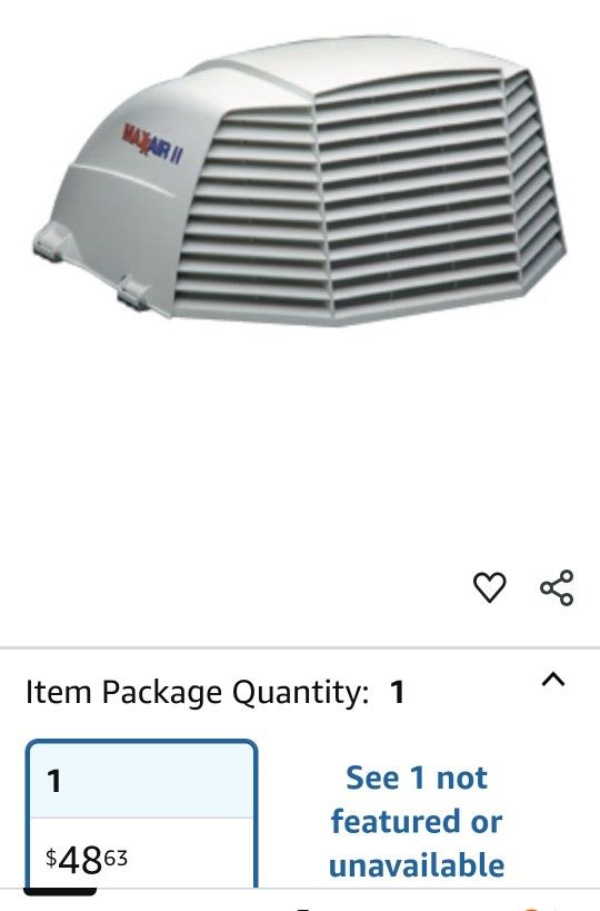 Max Air RV Vent