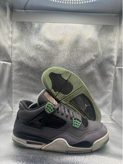 Air Jordan 4 green glow