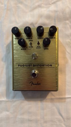 Fender Pugilist Distortion Pedal - Preamp Pedal