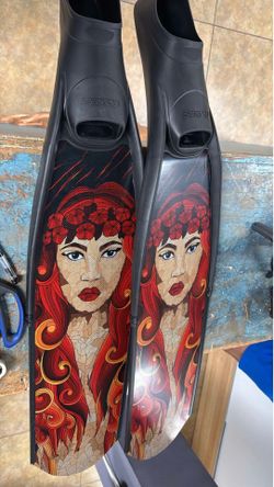 DiveR carbon fins