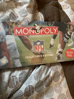 Monopoly Board Game NFL collector’s edition