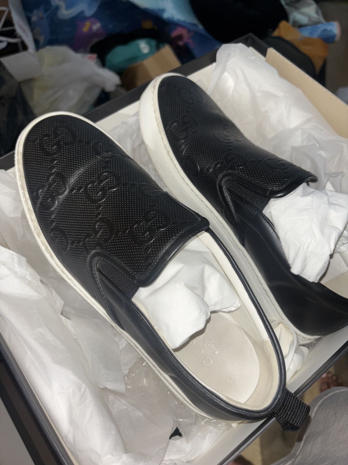 Men’s Size 8 Gucci Sneakers With Box