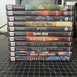 Playstation 2 Games Bundle