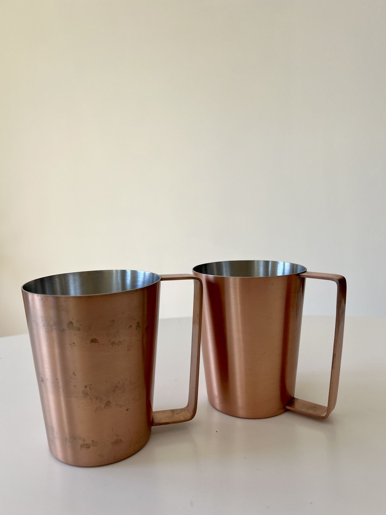 CB2 Moscow Mule Copper Set Of 2