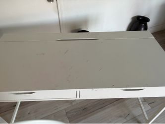 Desk with chair