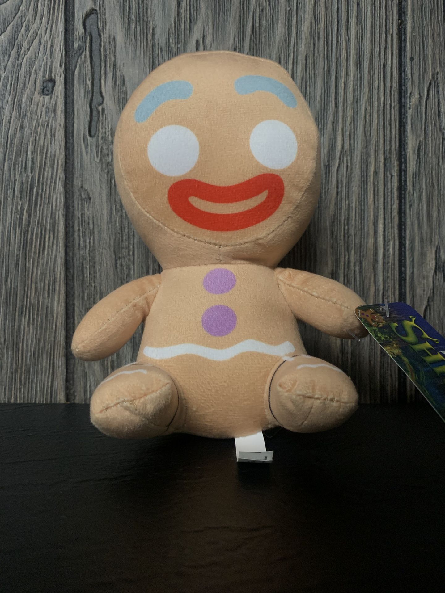 DreamWorks Shrek Gingerbread Man Plush With Tags 