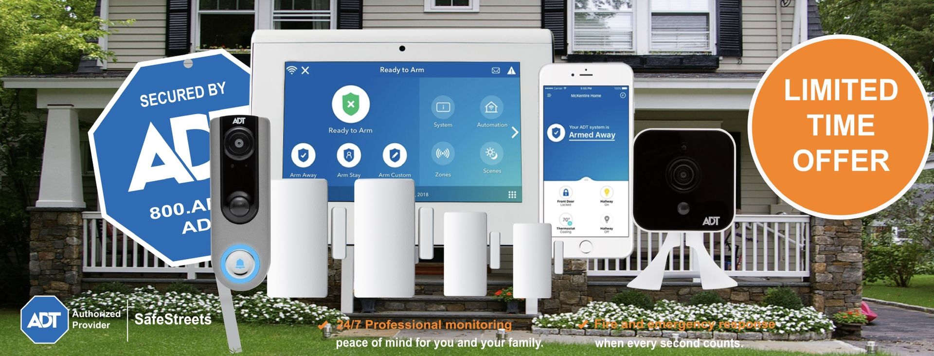 ADT Home Security Anywhere in The USA