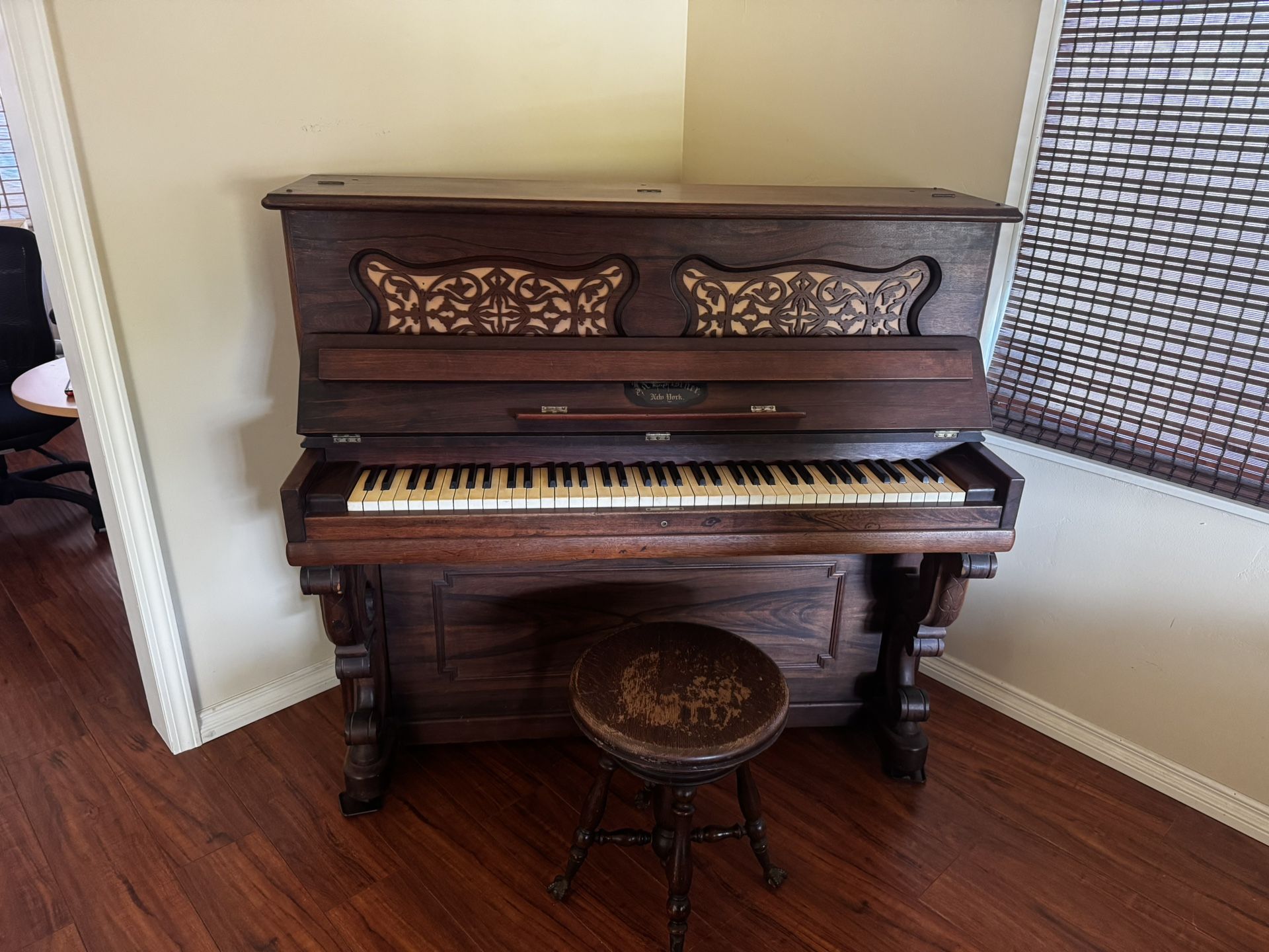 1870 Fischer Piano 