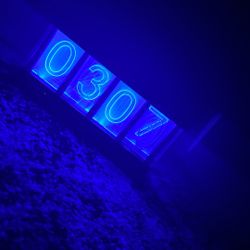 Vintage Glow Clock 